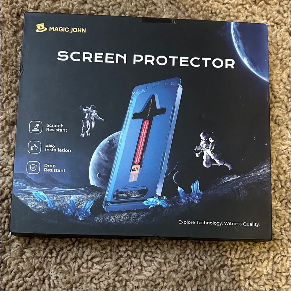 Magic John Black Screen Protector